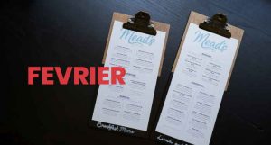 CGRS - Menus Février 2021